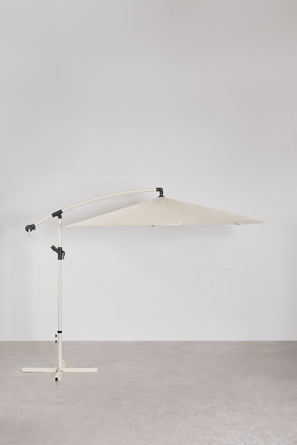 Ombrellone in tessuto e acciaio (Ø295 cm) Gerran