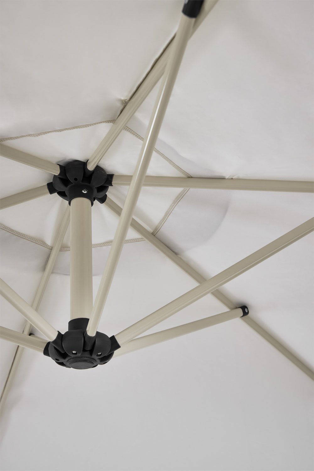 Ombrellone in tessuto e acciaio (Ø295 cm) Gerran
