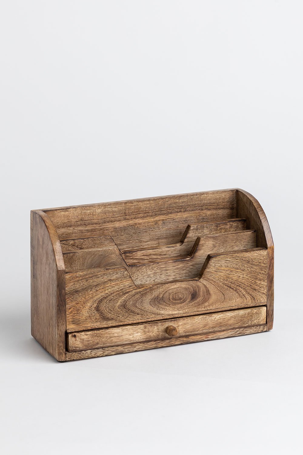 Organizer in legno di mango Baclos