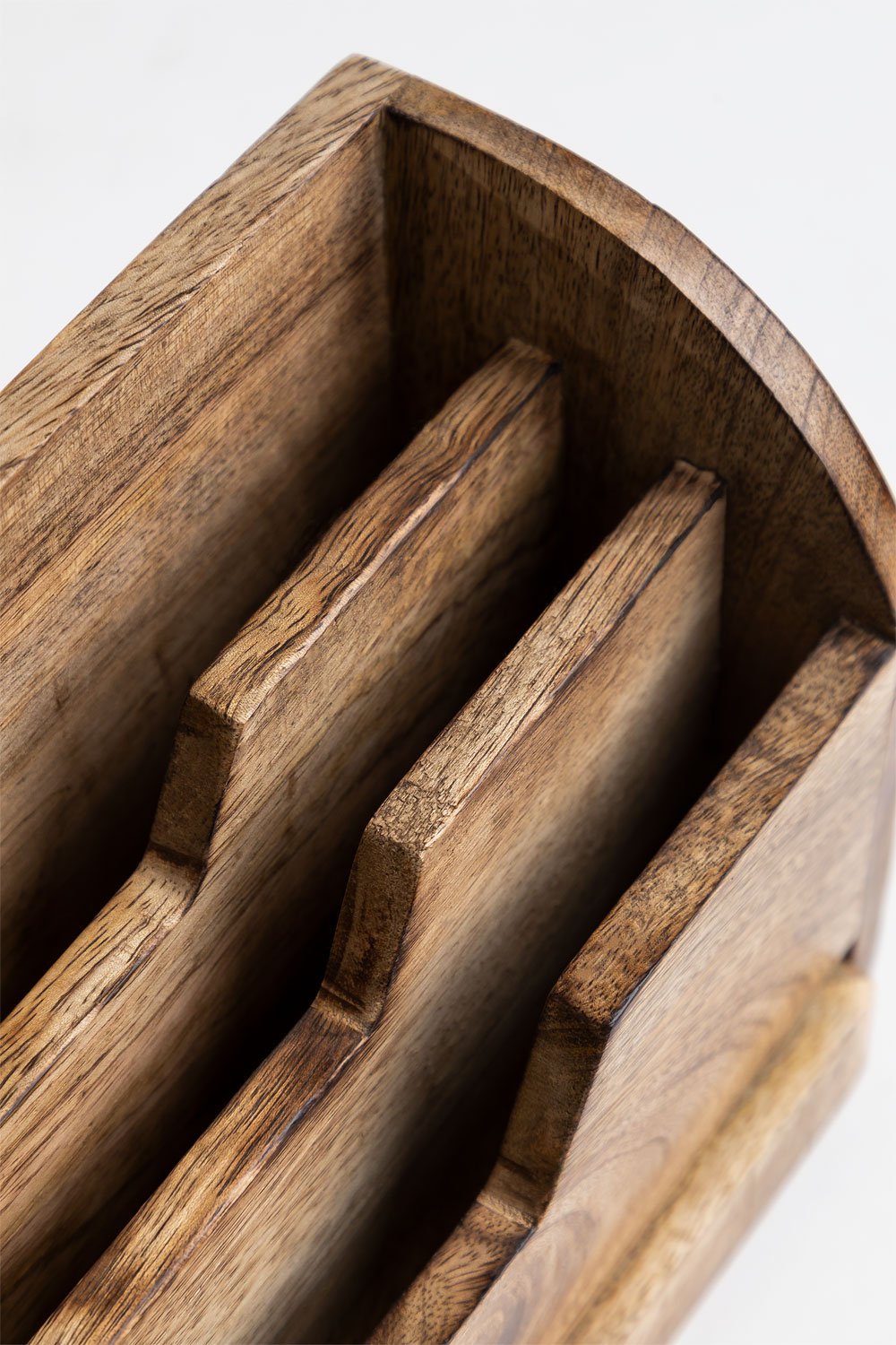Organizer in legno di mango Baclos