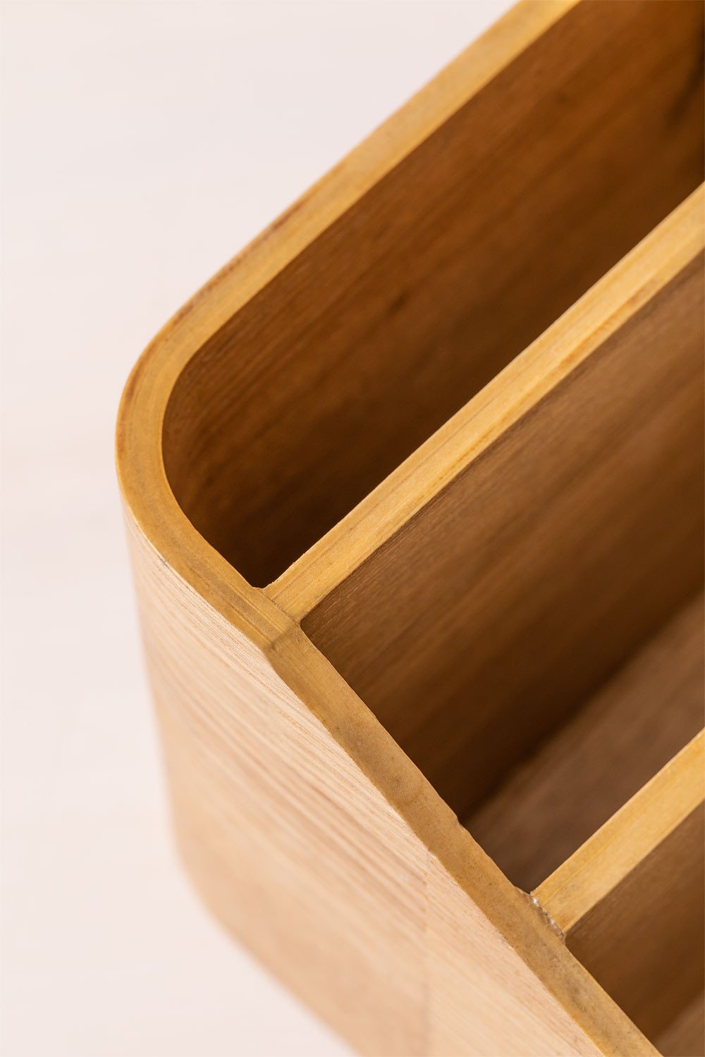 Organizer in legno di pino Bray
