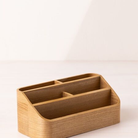 Organizer in legno di pino Bray