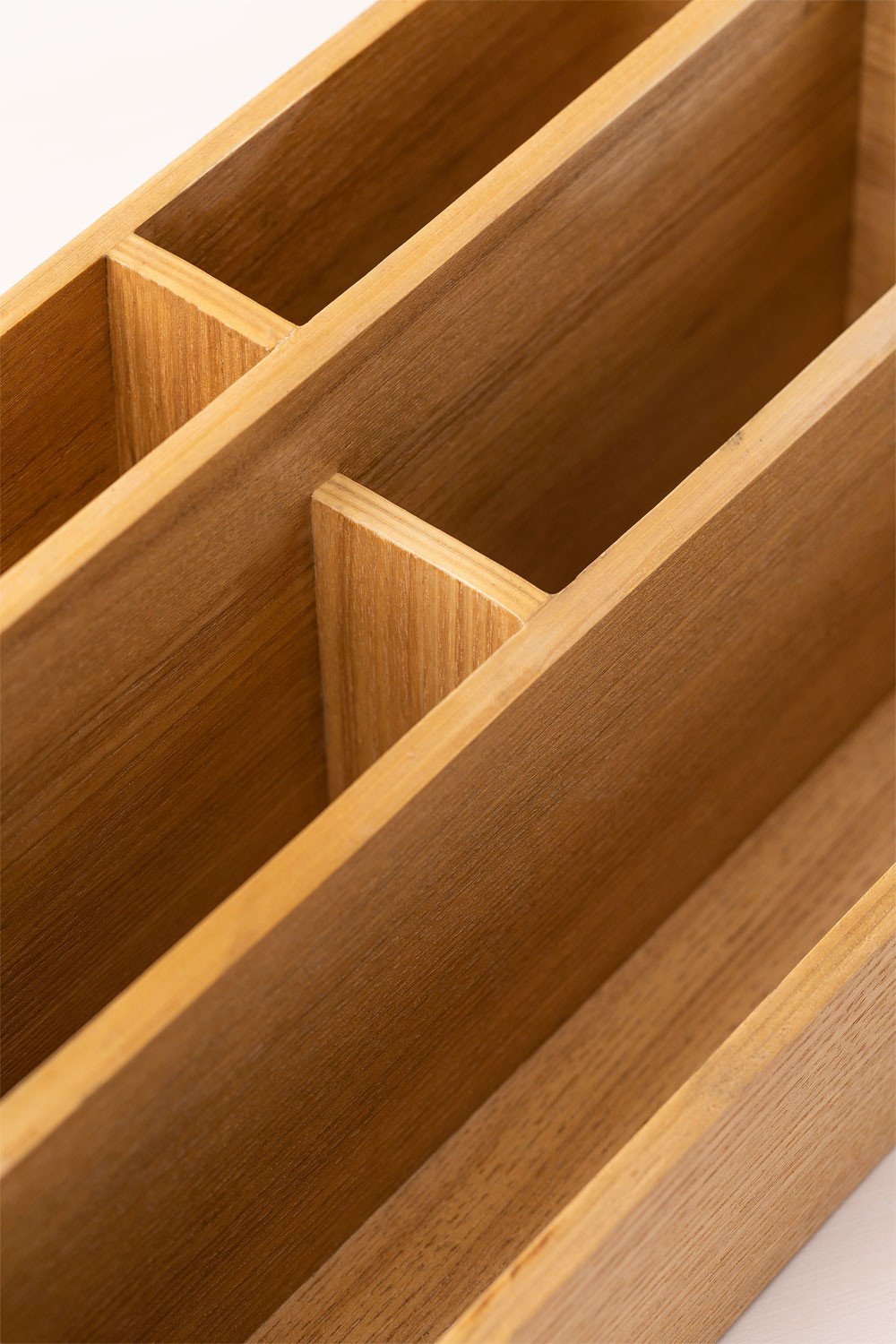 Organizer in legno di pino Bray
