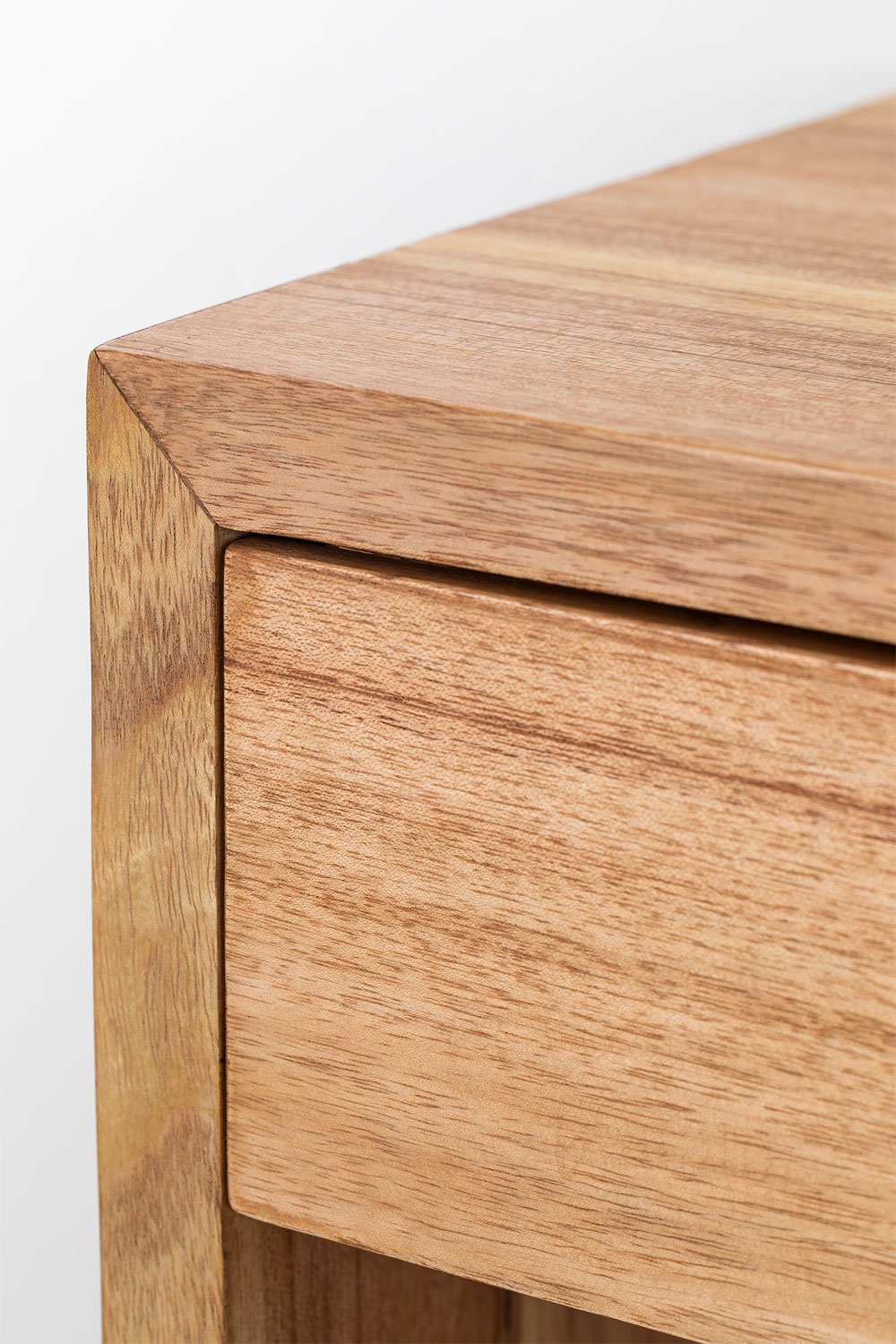 Pacco di 2 comodini sospesi in legno Gyda