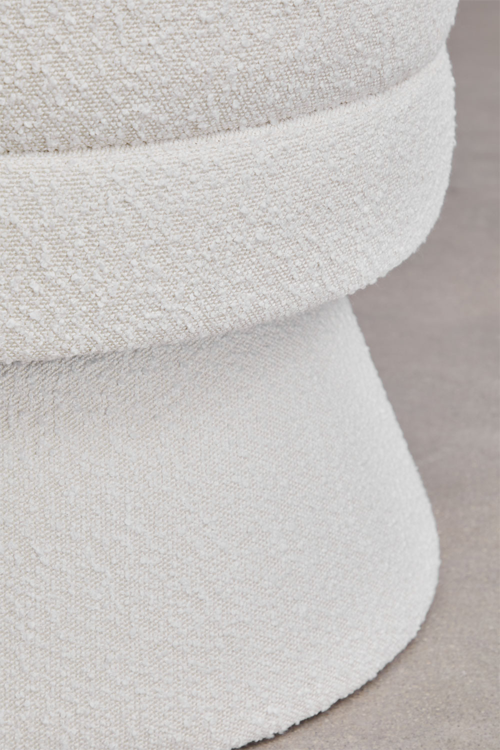 Pacco di 2 poltrone in tessuto bouclé Protea
