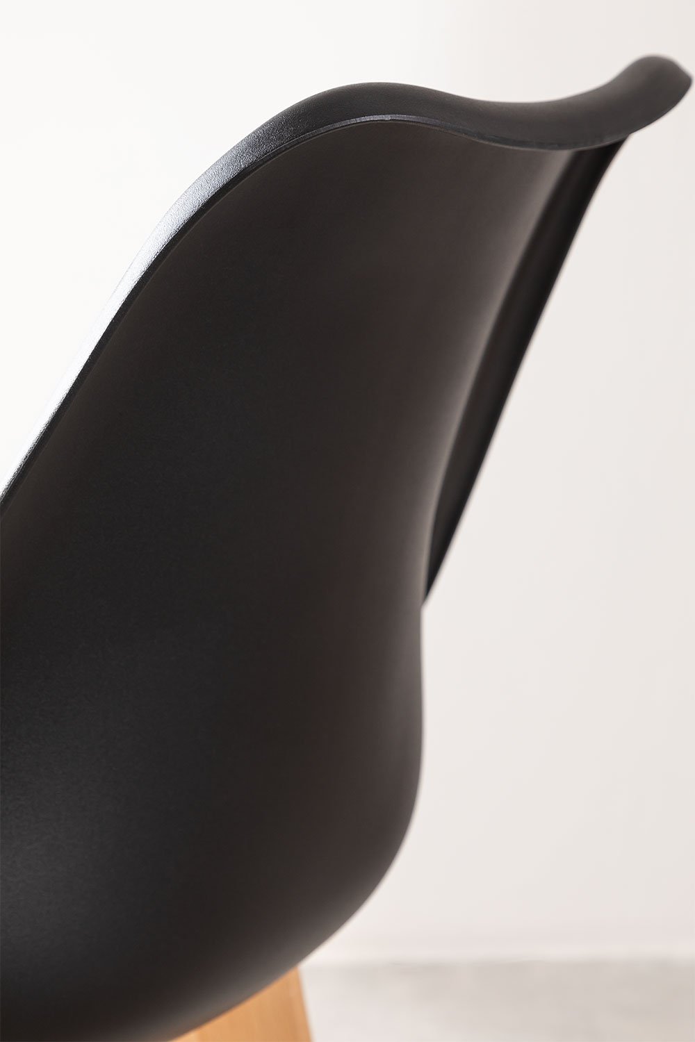 Pacco di 2 sgabelli alti 75 cm con cuscino in similpelle Nordic