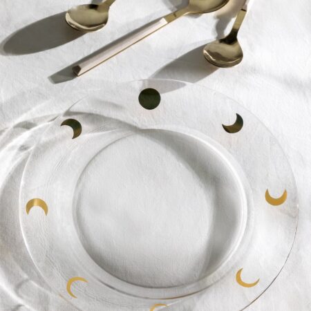 Pack 4 Piatti da Dessert in Vetro Exton