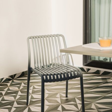 Pack 4 sedie da giardino impilabili Wendell
