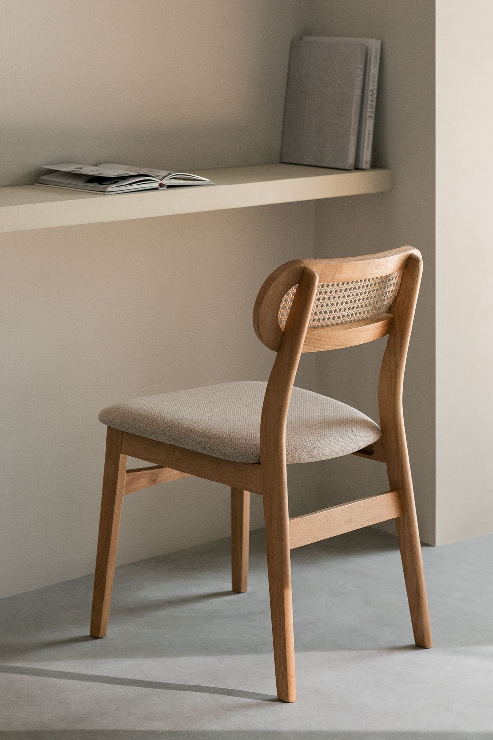 Pack da 2 sedie da pranzo in legno Leivel