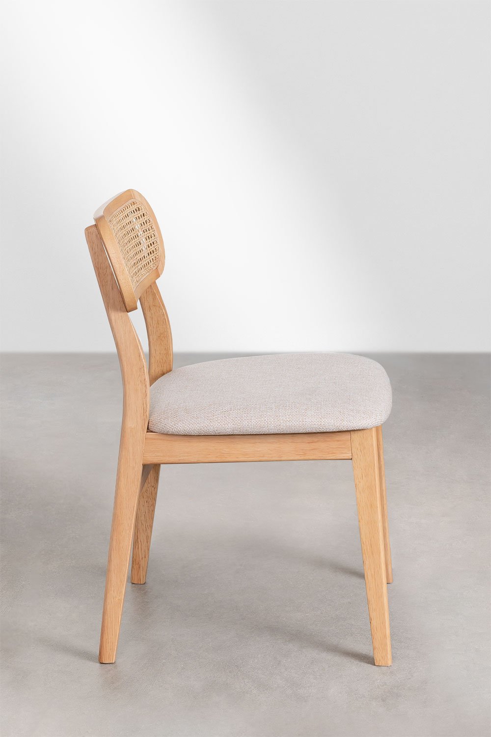 Pack da 4 sedie da pranzo in legno Leivel
