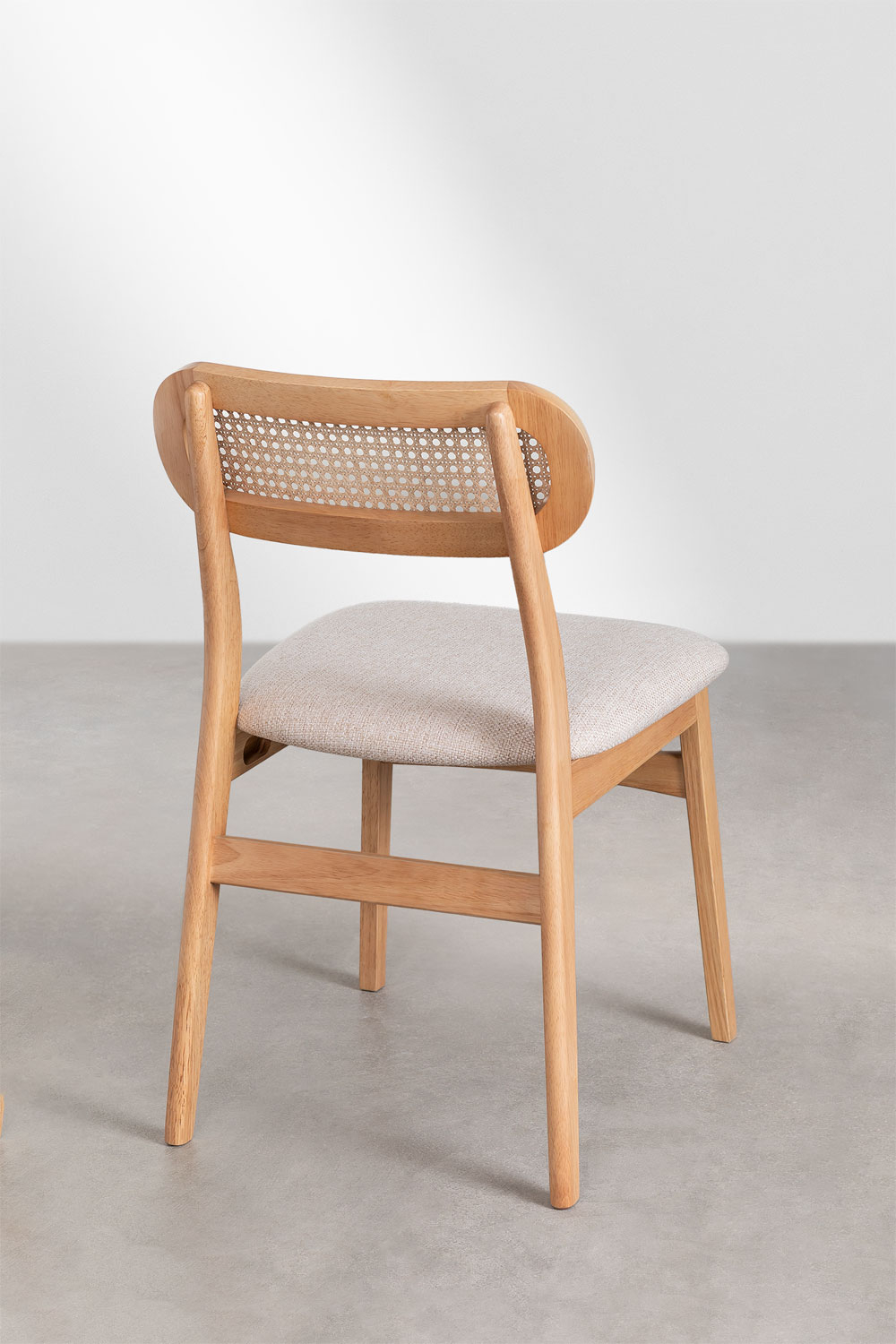 Pack da 4 sedie da pranzo in legno Leivel