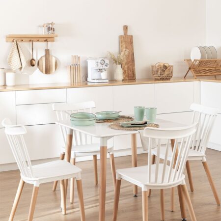 Set tavolo Royal (80x80) e 4 sedie Royal