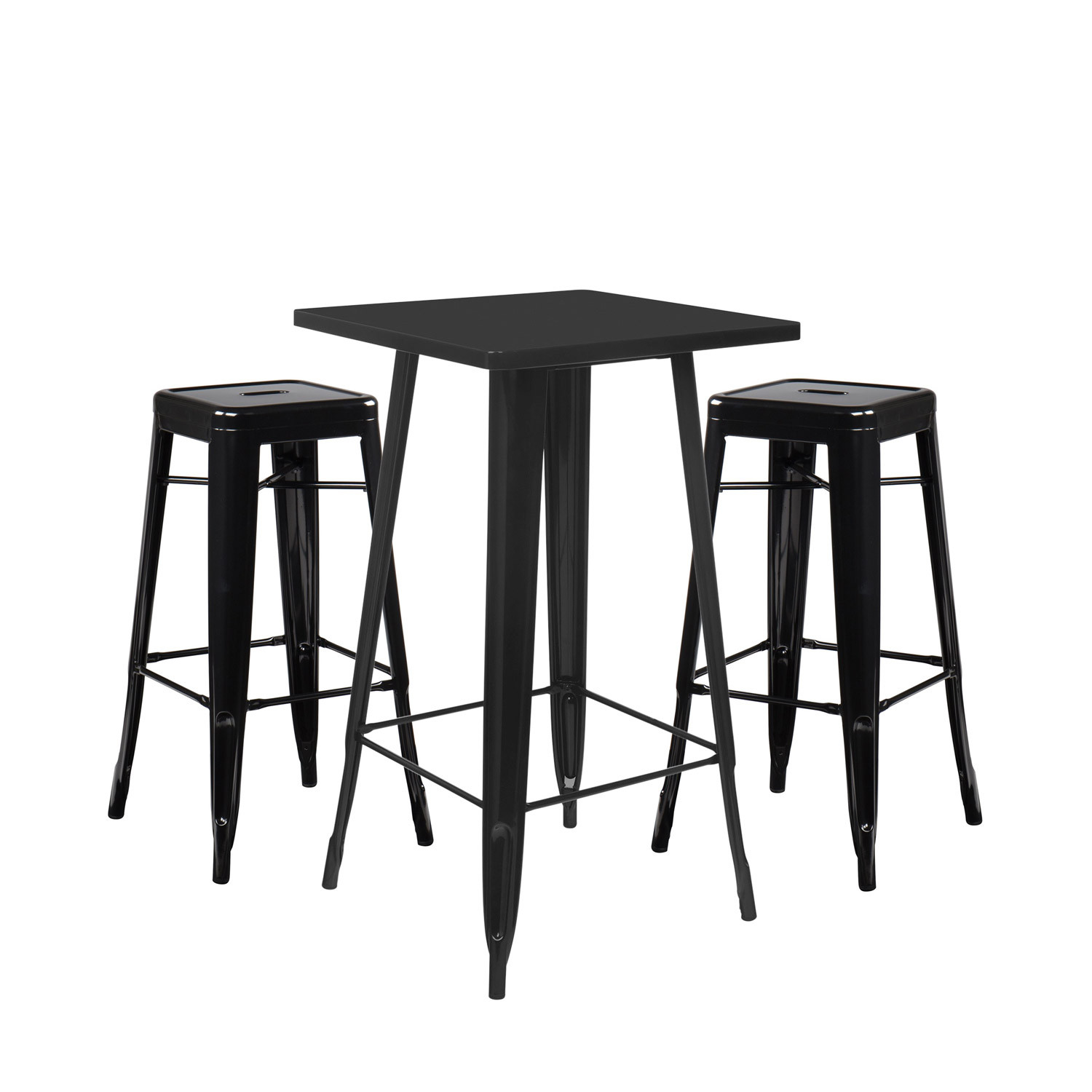Set tavolo alto LIX e 2 sgabelli alti LIX