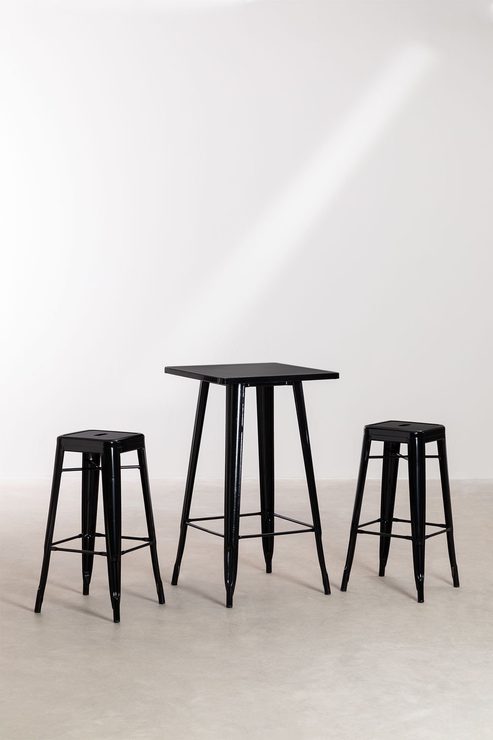 Set tavolo alto LIX e 2 sgabelli alti LIX