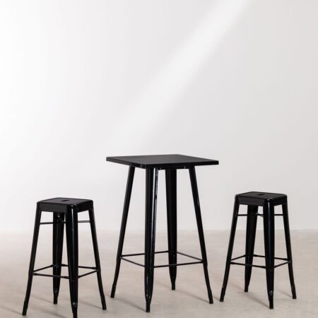 Set tavolo alto LIX e 2 sgabelli alti LIX