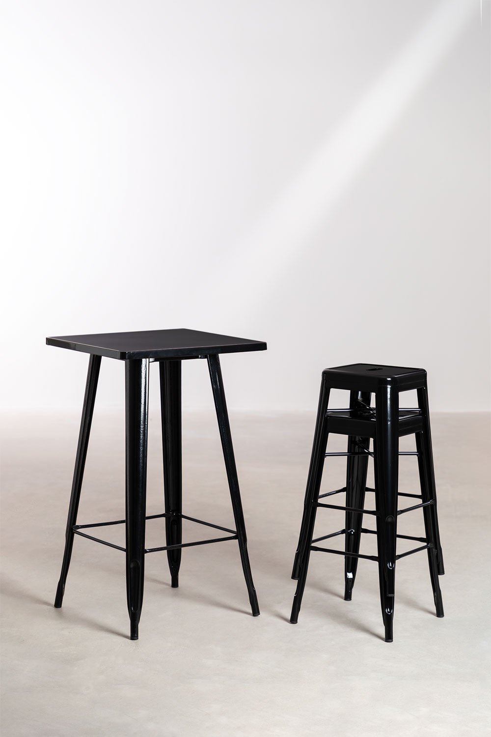 Set tavolo alto LIX e 2 sgabelli alti LIX