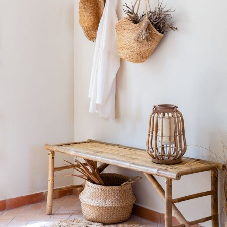 Panca decorativa in bambù Feliu