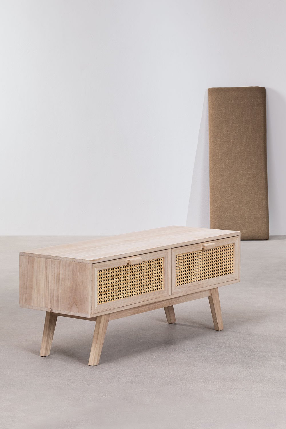 Panca in Legno con 2 Cassetti Ralik Design