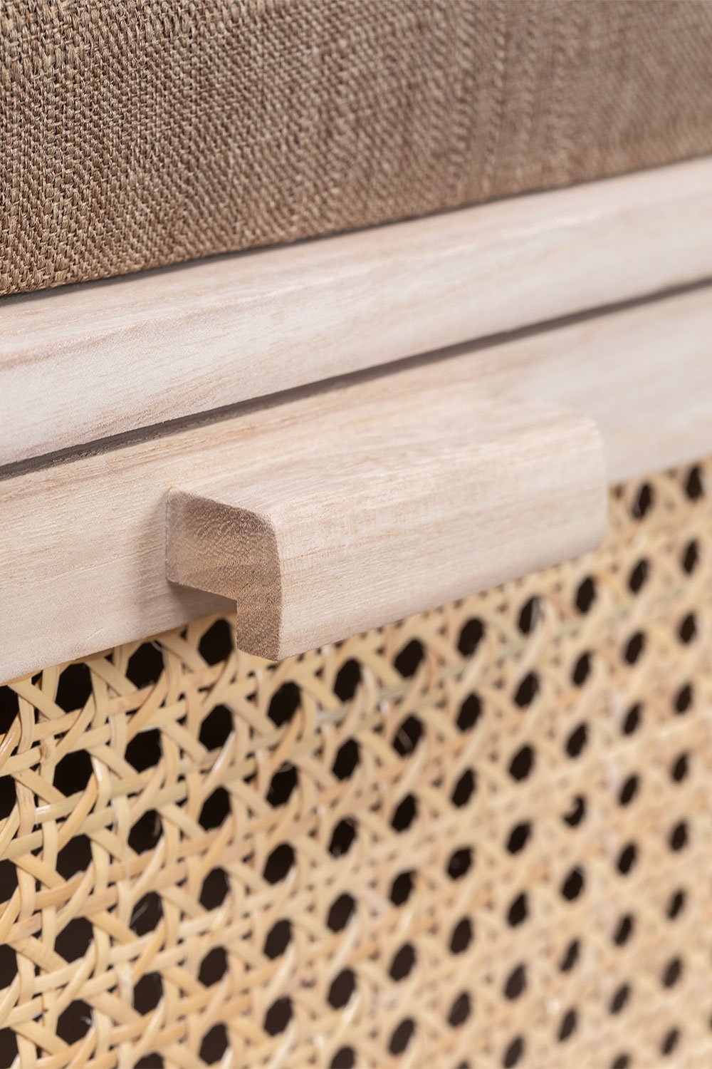 Panca in Legno con 2 Cassetti Ralik Design