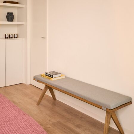Panca in legno di rovere basset