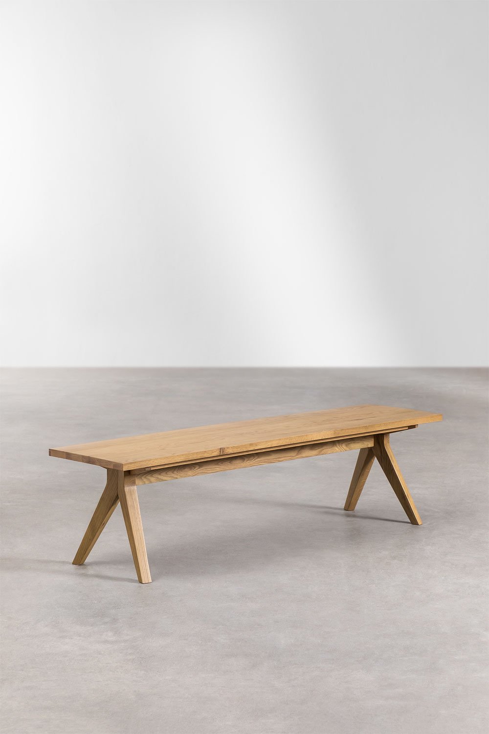 Panca in legno di rovere basset