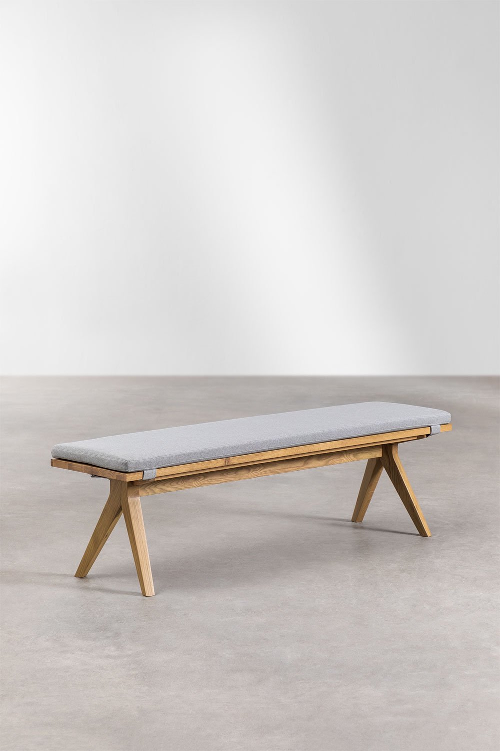 Panca in legno di rovere basset