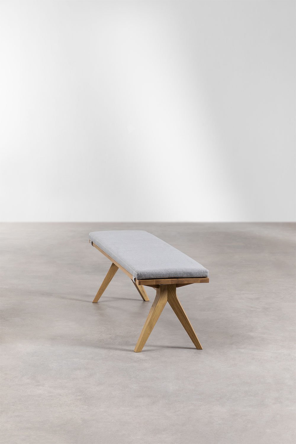 Panca in legno di rovere basset