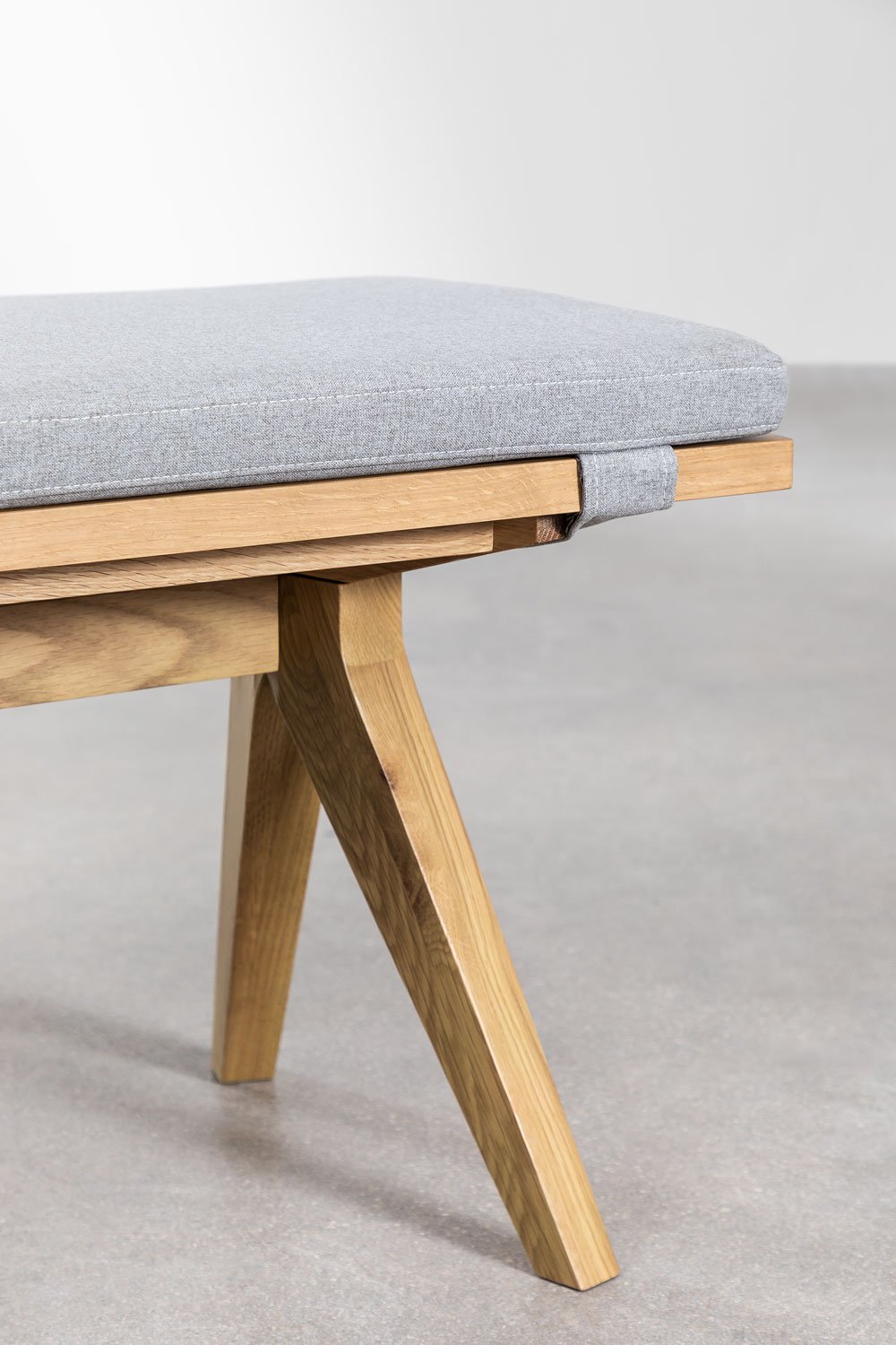 Panca in legno di rovere basset
