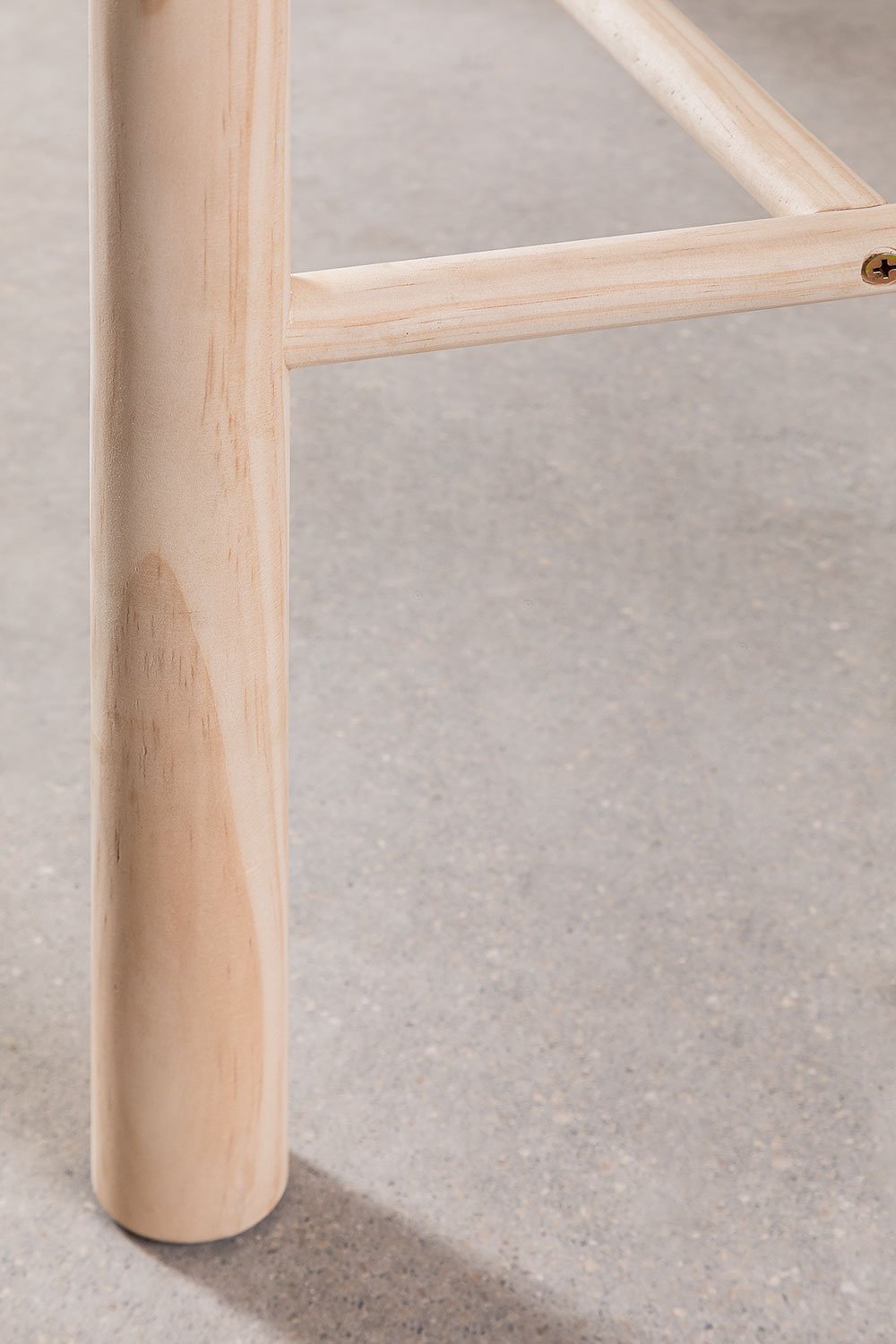Panca in rattan e legno Riolut