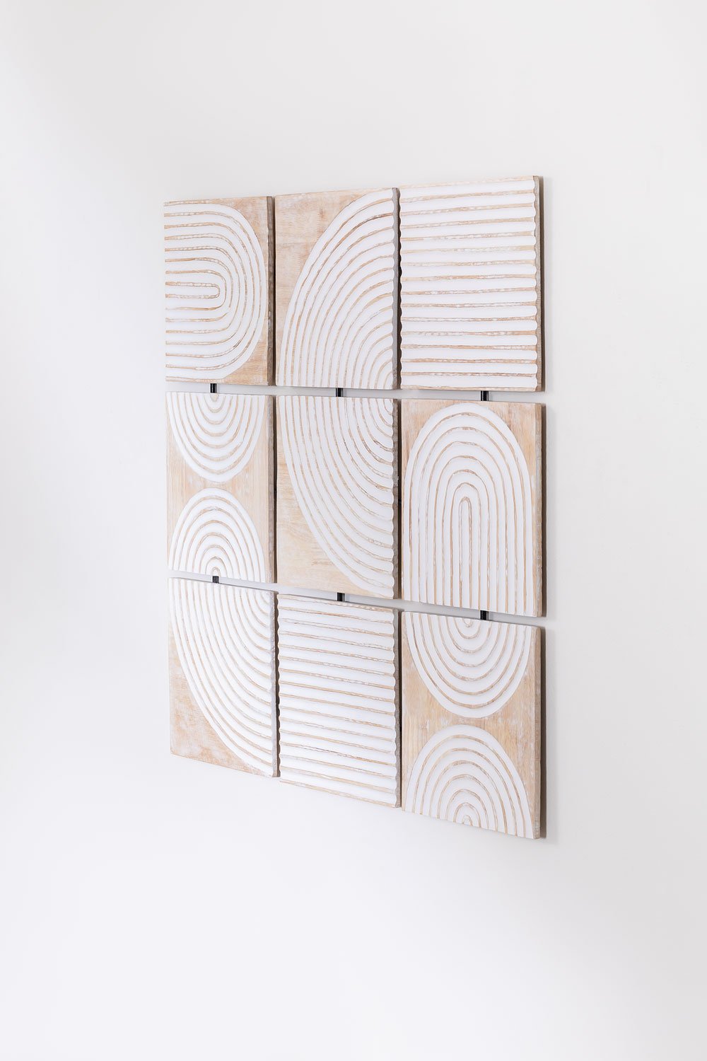 Pannello decorativo in legno di mango (94x93 cm) Tudris