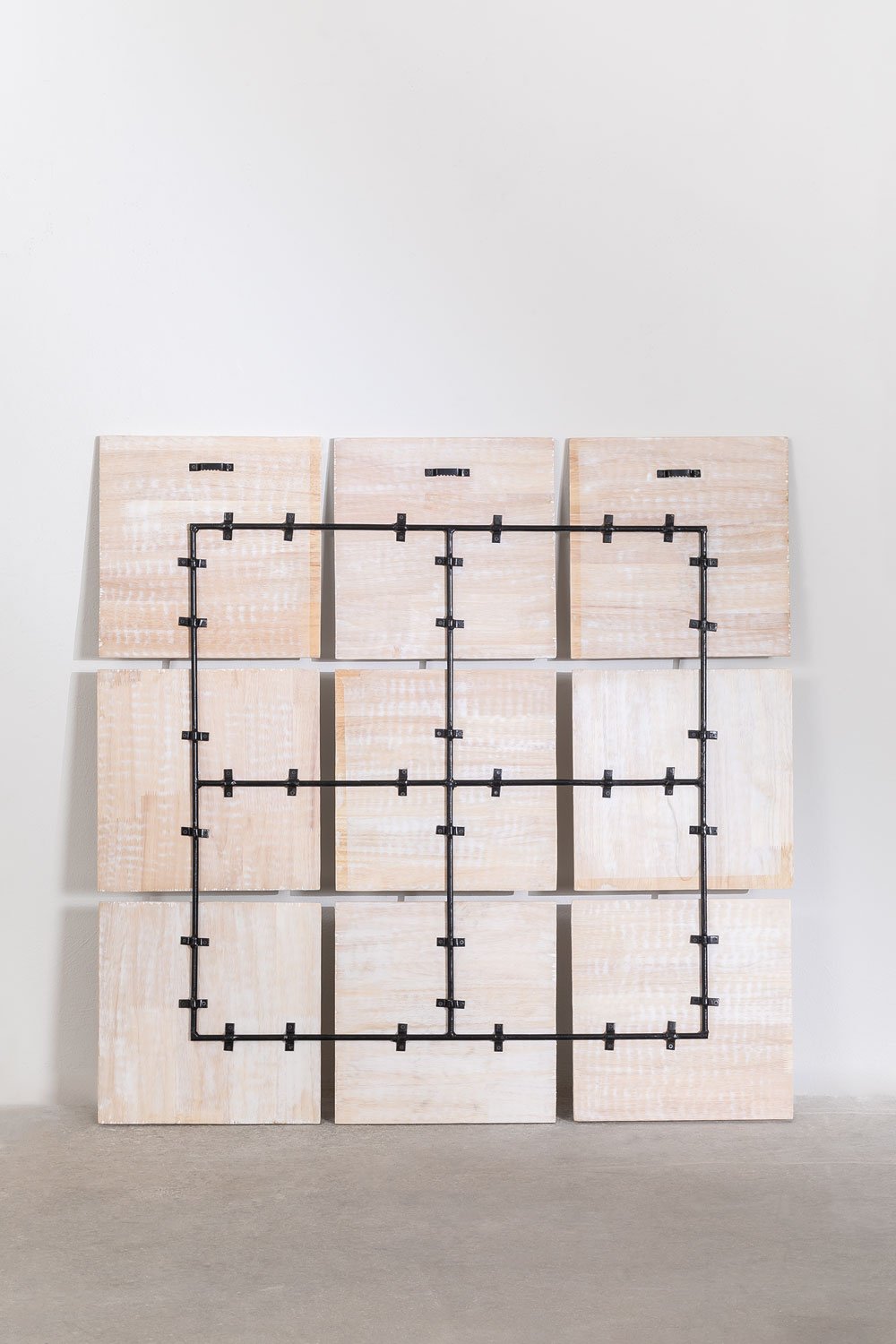 Pannello decorativo in legno di mango (94x93 cm) Tudris