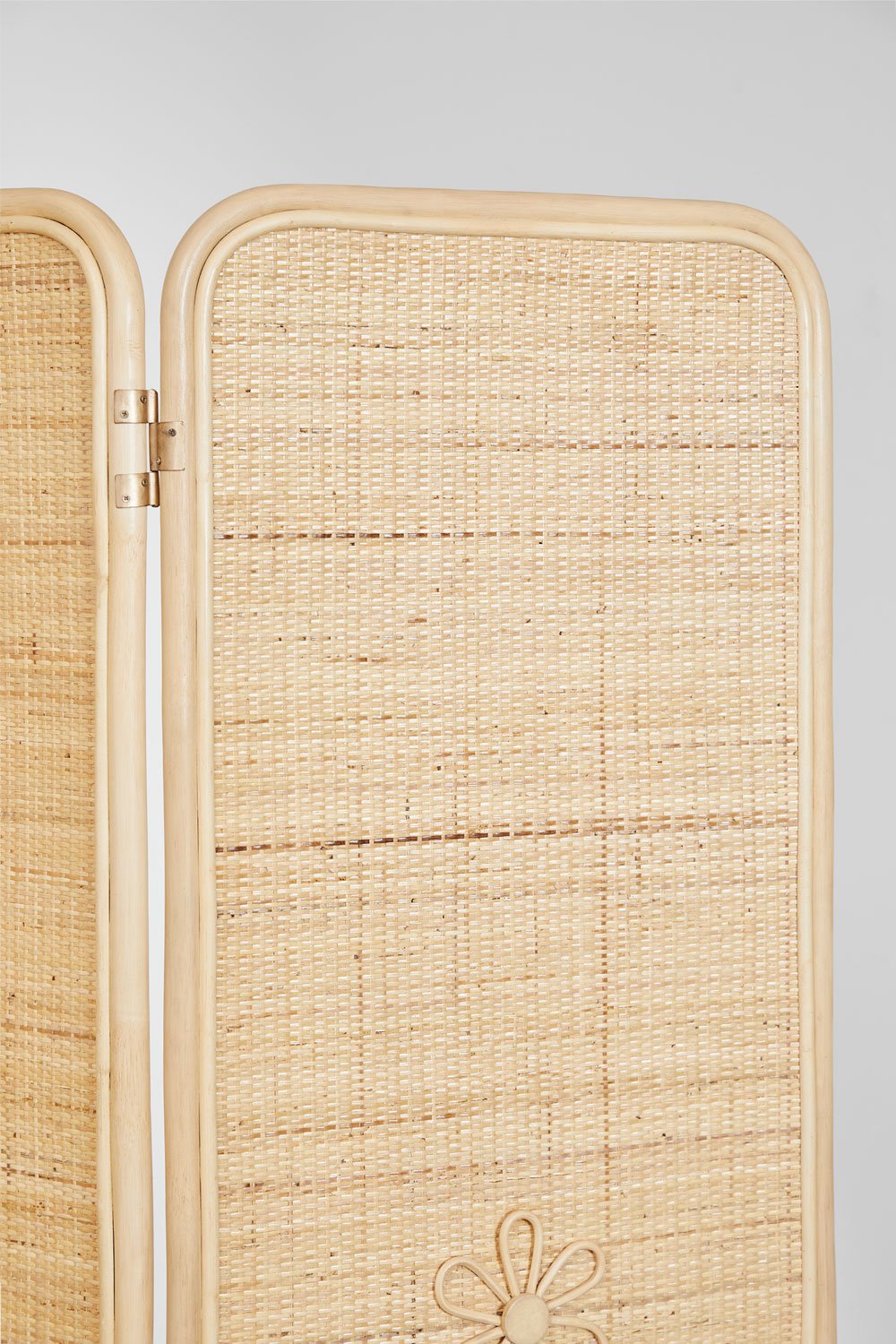 Paravento pieghevole in rattan Dahlia Kids