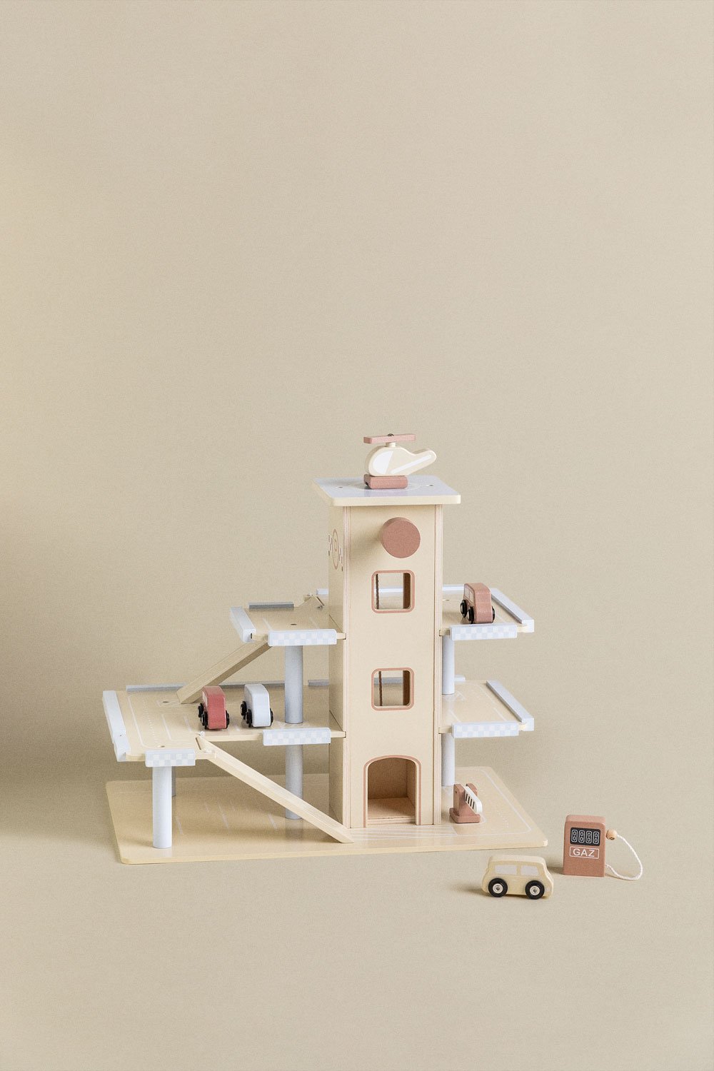 Parcheggio in legno a 3 piani Nelvis Kids