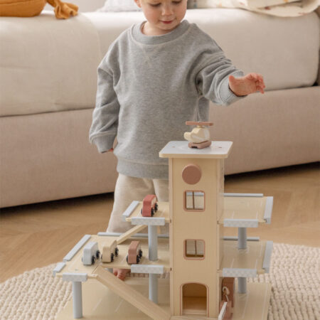 Parcheggio in legno a 3 piani Nelvis Kids
