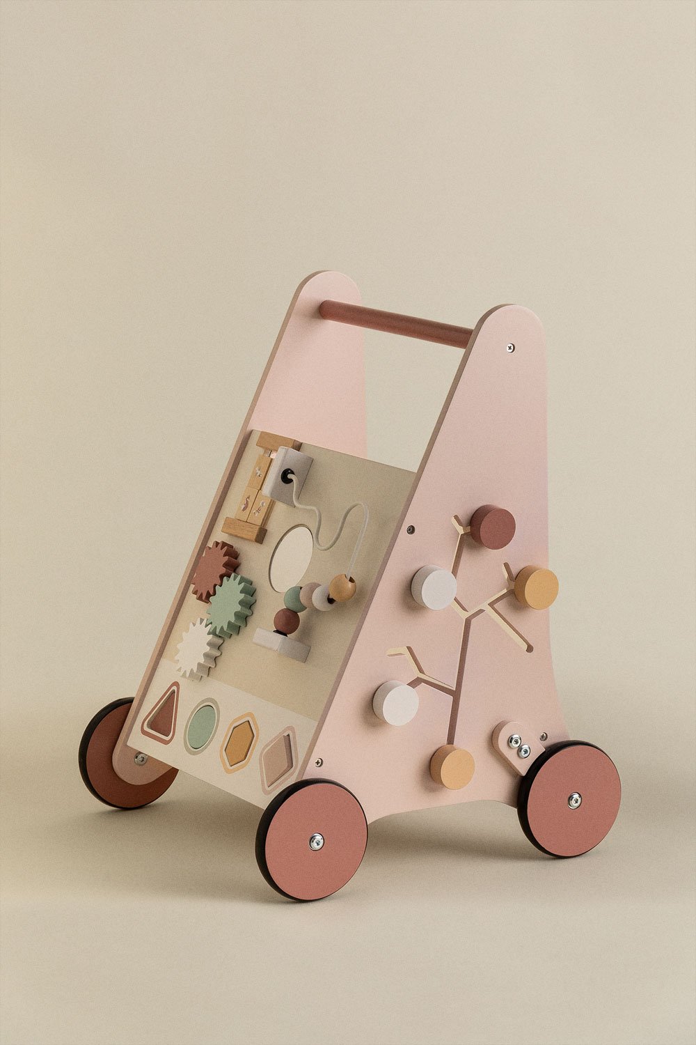 Passeggino in legno multi-attività per bambini Bandile