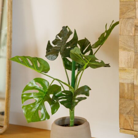 Pianta artificiale decorativa Monstera 70 cm