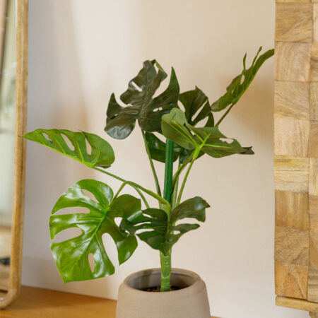Pianta artificiale decorativa Monstera 70 cm