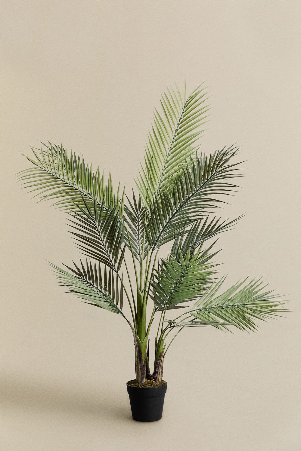 Pianta artificiale decorativa Palma 125 cm