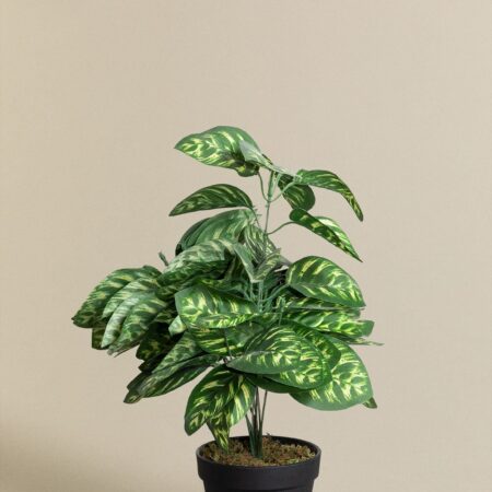 Pianta artificiale decorativa Pavone 45 cm