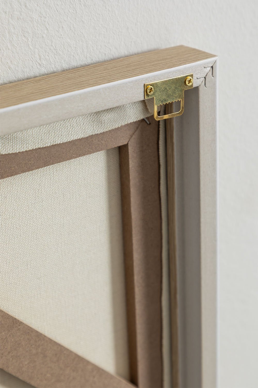 Pittura decorativa con texture in lino Ovilea