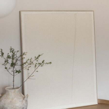 Pittura decorativa con texture in lino Ovilea