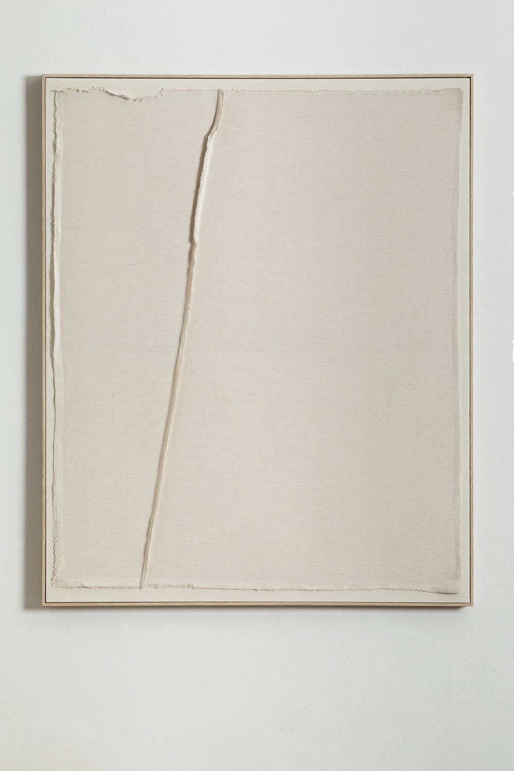 Pittura decorativa con texture in lino Ovilea