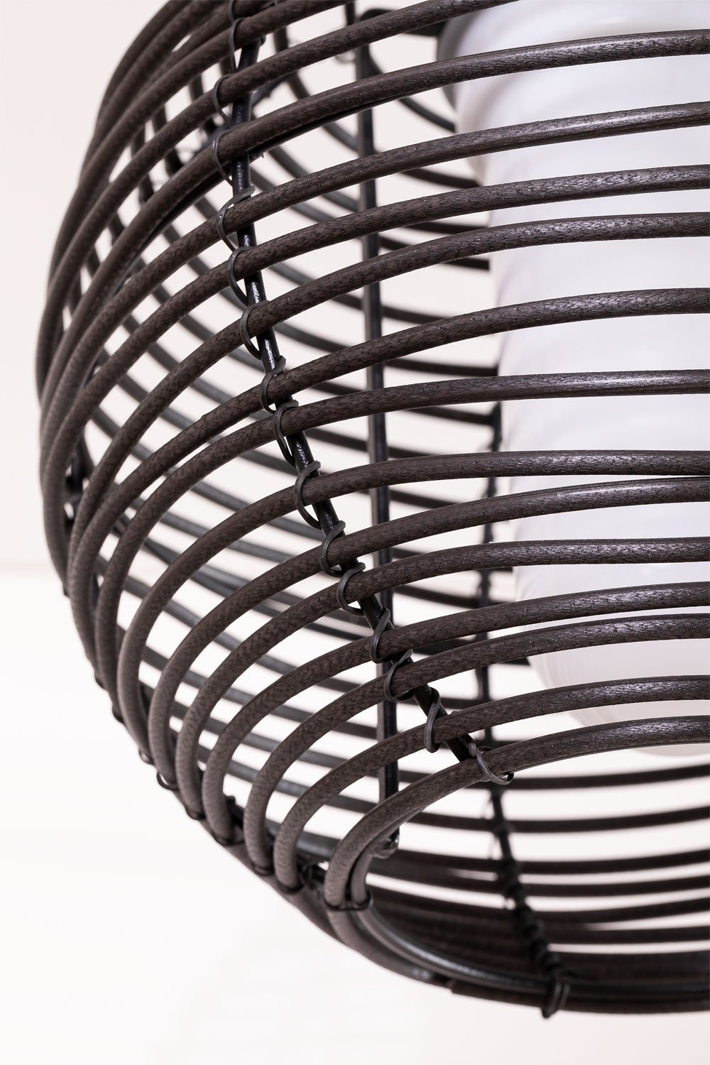 Lampada da soffitto per esterni effetto legno Bissel