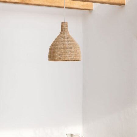 Plafoniera da esterno in Rattan Markle