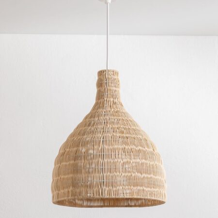 Plafoniera da esterno in Rattan Markle