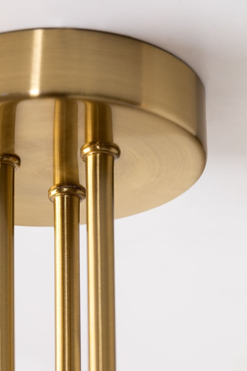Lampada da Soffitto con 3 Sfere di Vetro Ghirlanda