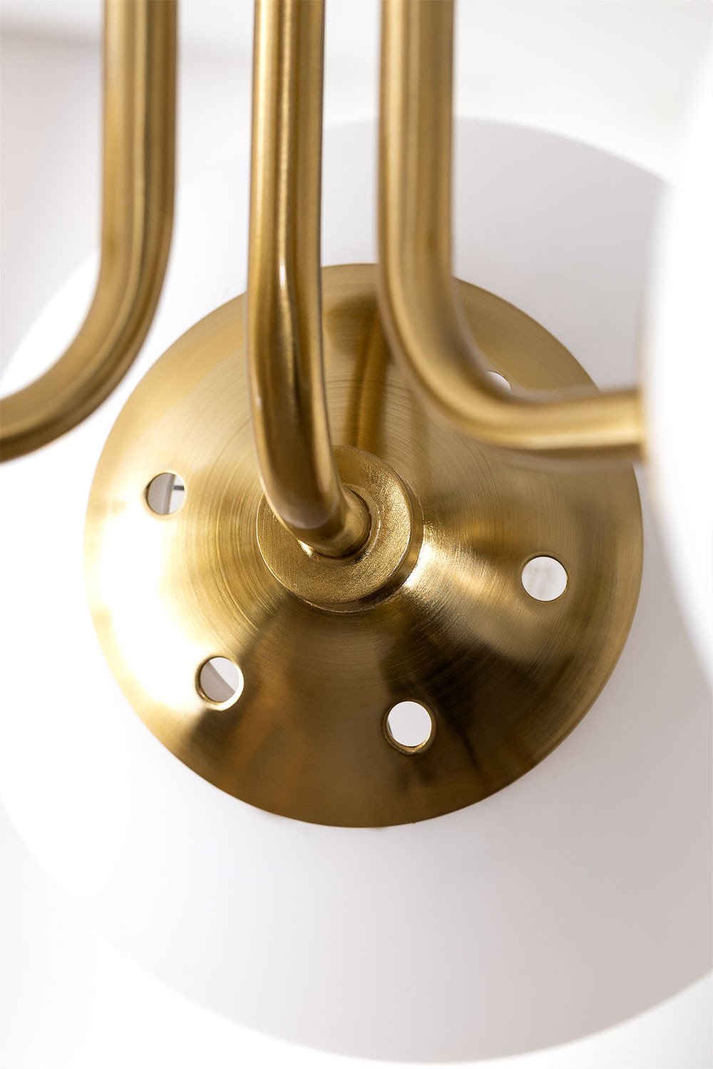 Lampada da Soffitto con 3 Sfere di Vetro Ghirlanda