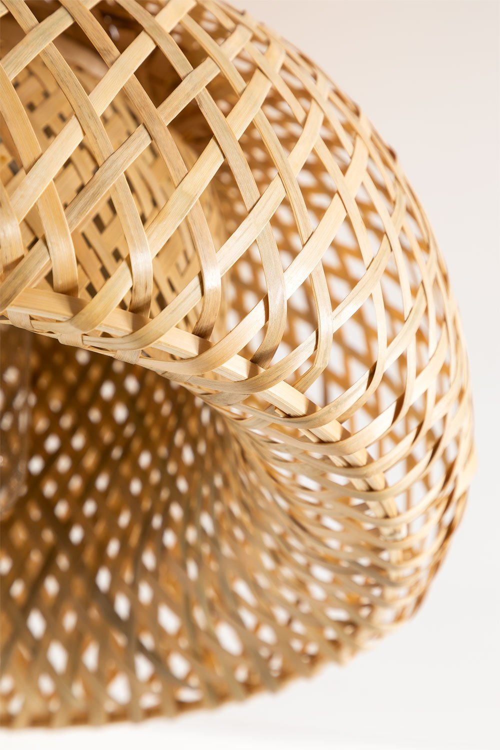 Lampada da soffitto in bambù stile Taumper