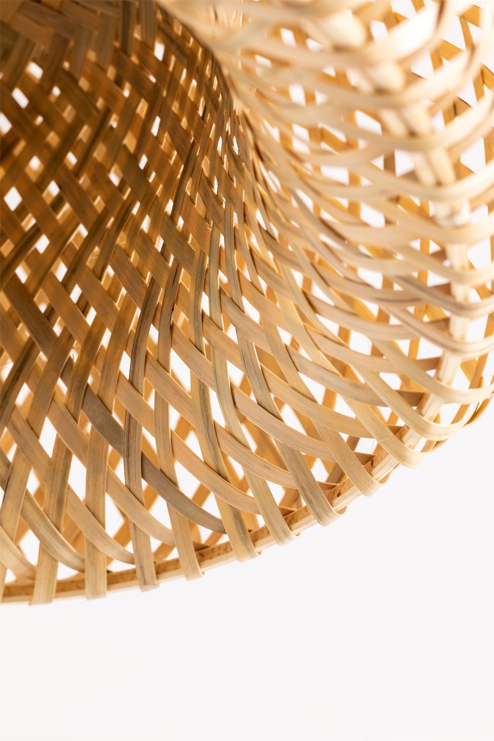 Lampada da soffitto in bambù stile Taumper