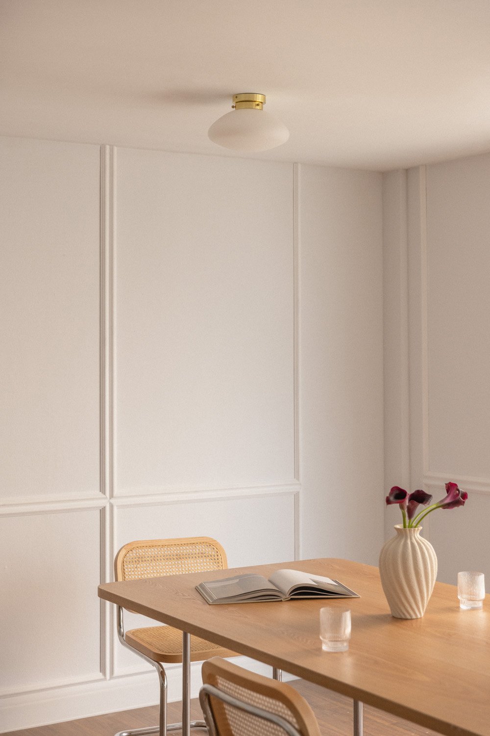 Plafoniera da Soffitto in Vetro Diribe